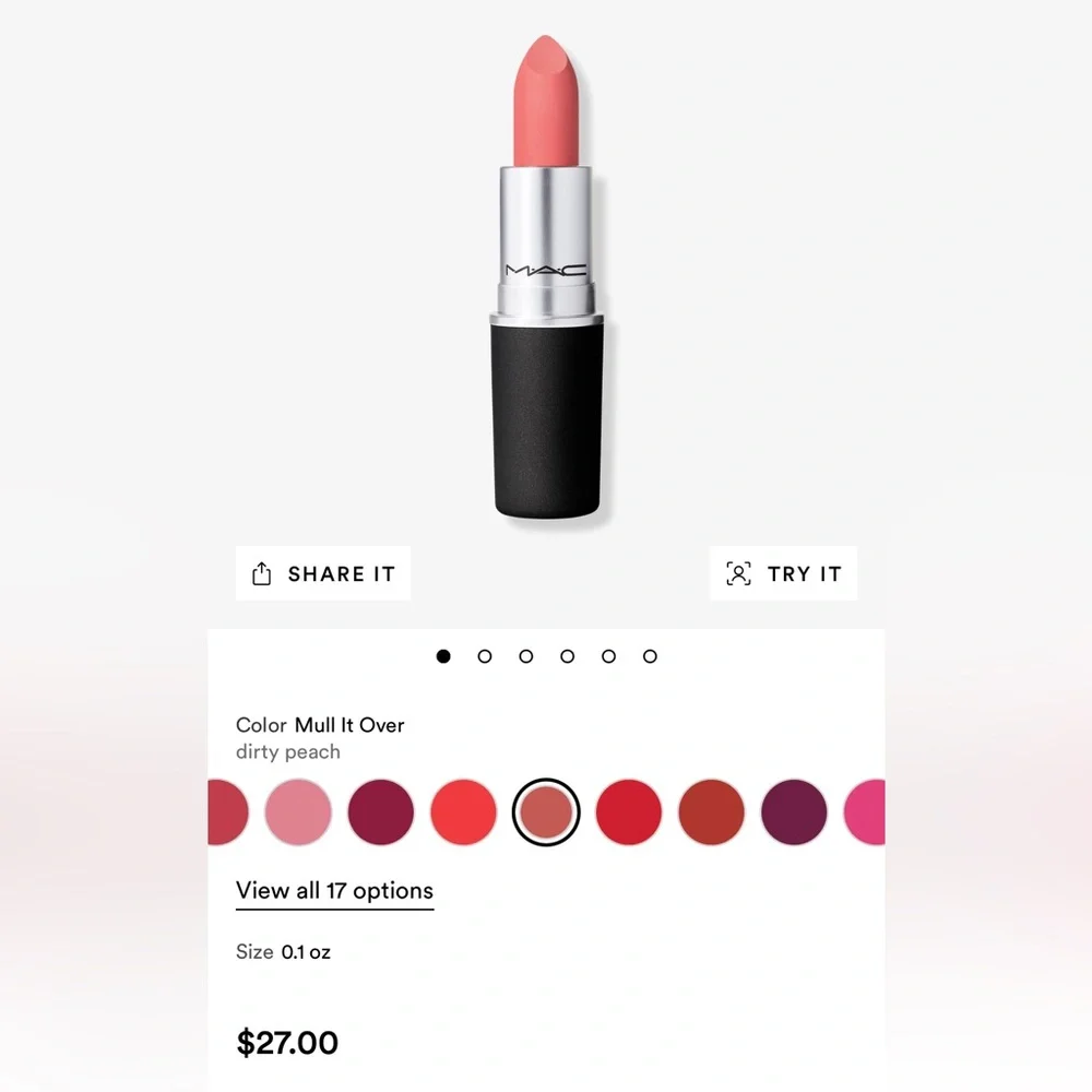 MAC LUXURY LIPSTICK